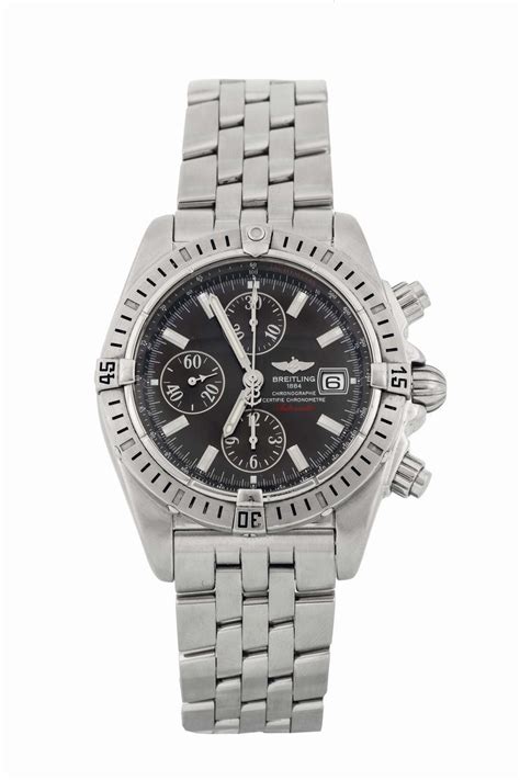 breitling chronographe certifie chronometre automatic a13356